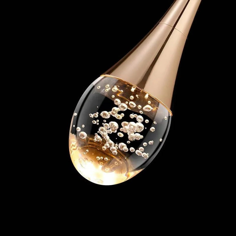 Stylish Glass Pendant Wall Lamp