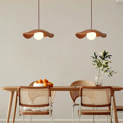 Natural Leaf Hanging Light Fixture