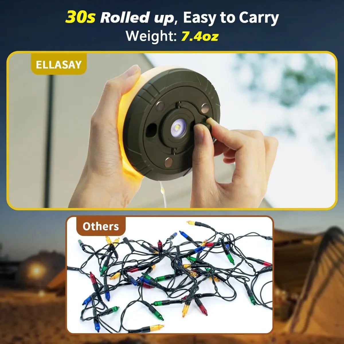 Portable LED Outdoor Mood Lamp