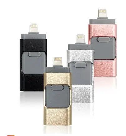 Compact 4-in-1 USB Flash Drive Extra Storage