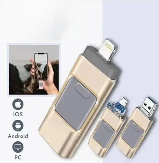 Compact 4-in-1 USB Flash Drive Extra Storage - Befez