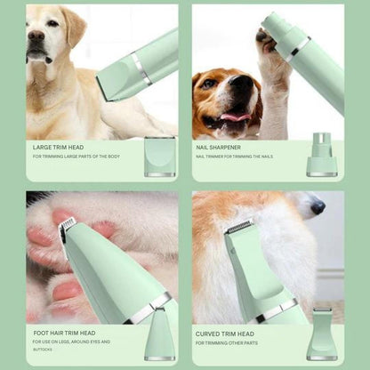 4-in-1 Pet Trimmer Kit