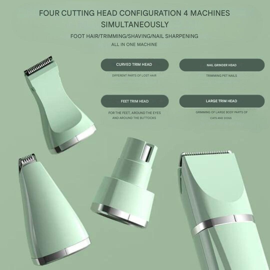4-in-1 Pet Trimmer Kit