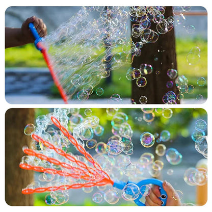 Colorful Bubble Blower with 32 Holes