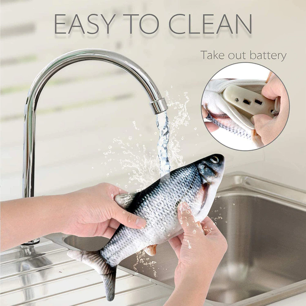 Fun Animated Fish Pet Toy