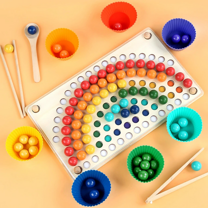 Colorful Kids Educational Bead Toy Set