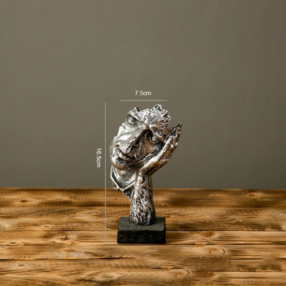 Unique Monkey Figurine Sculpture with Symbolic Meaning