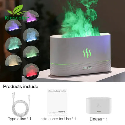 Compact Aroma Diffuser with Cool Mist Humidifier