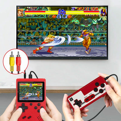 Classic Portable Gaming Console with 400 Built-In Games