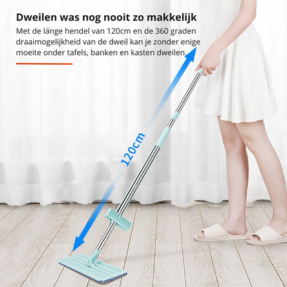 Quick Dry Mop with Easy Squeeze Handle