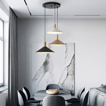 Stylish Contemporary Cone Shaped LED Light Fixture
