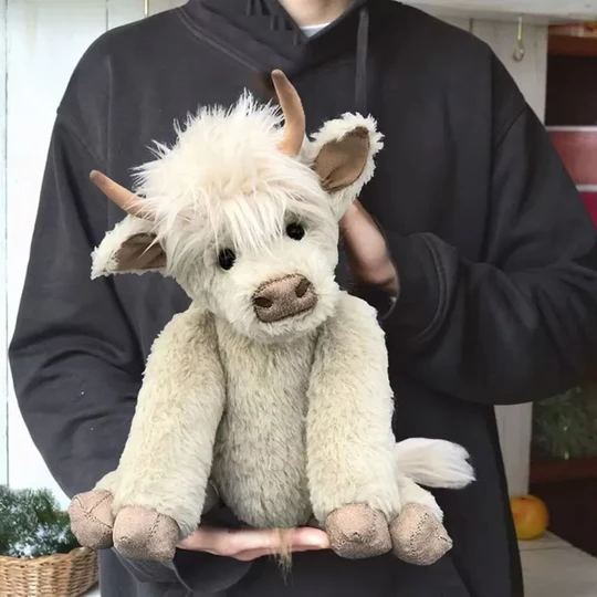Adorable Scottish Highland Cow Soft Toy