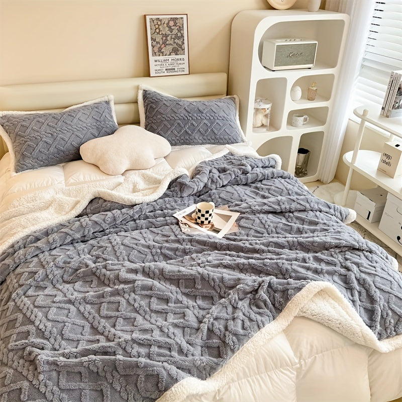 Cozy Plush Winter Throw Blanket