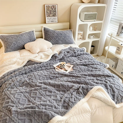 Cozy Plush Winter Throw Blanket
