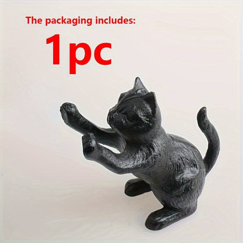 Classic Cat - Traditional Metal Book Ends for Home Decor