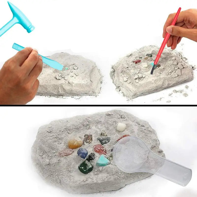 Sparkling Gem Dig Kit for Kids