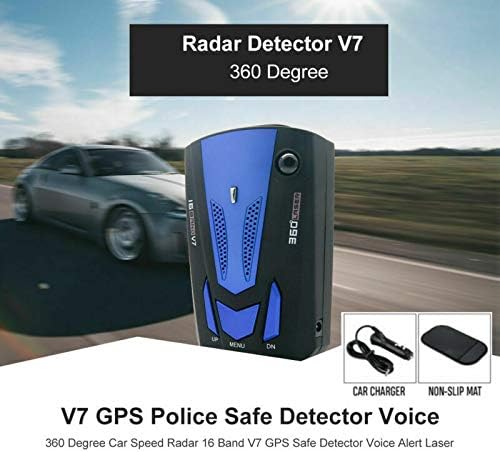 Advanced UK Radar Detector with Long Range Alert System