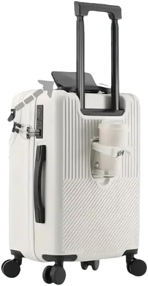 Durable Carry On Suitcase with USB Charger & Lock - Befez
