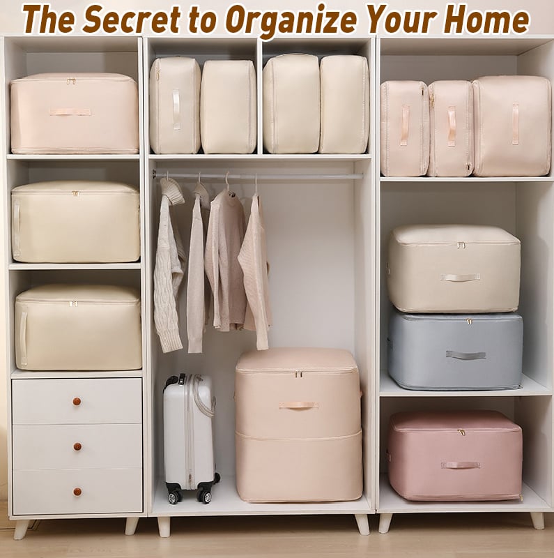 Compact Storage Organizer Box