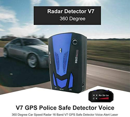 Advanced UK Radar Detector with Long Range Alert System