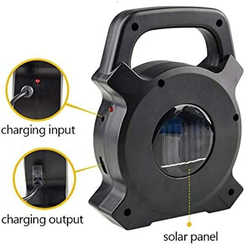 Compact Solar Powered LED Torch