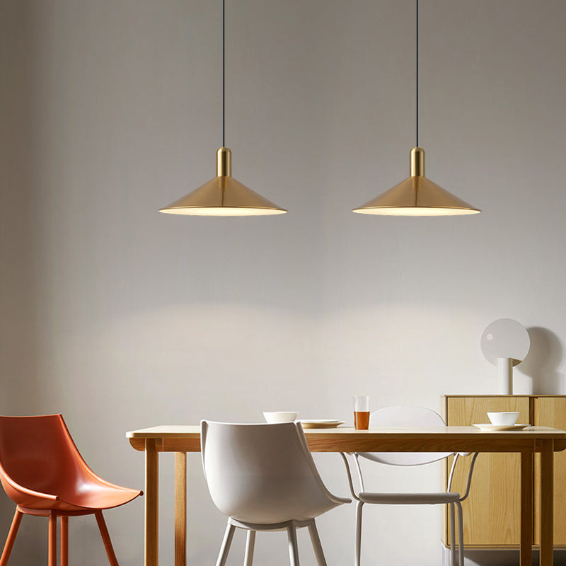 Stylish Contemporary Cone Shaped LED Light Fixture
