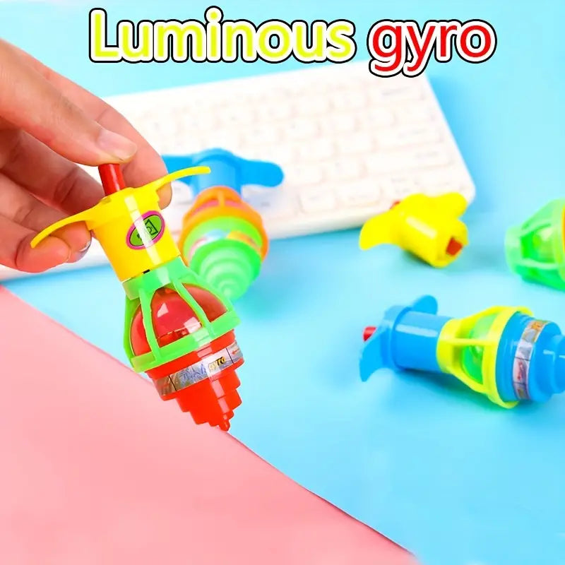 Colorful LED Spinning Top Toy