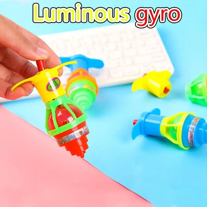 Colorful LED Spinning Top Toy