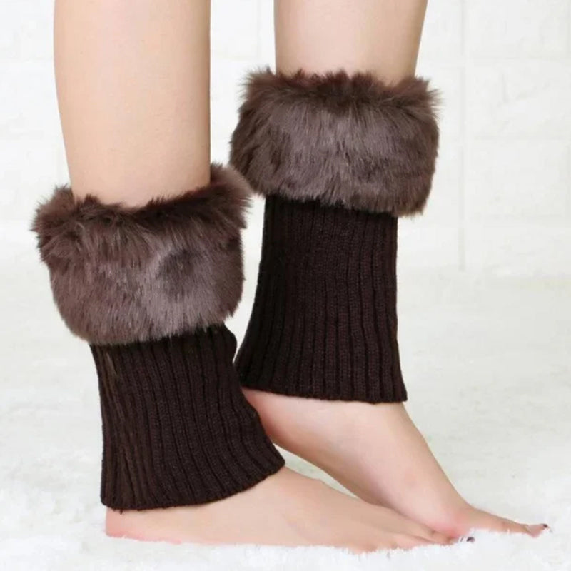 Cozy FurryLegs - Soft, Warm and Stylish Winter Leg Warmers