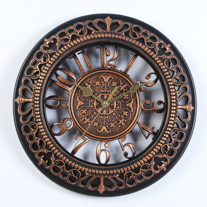 Classic Traditional Wooden Wall Clock