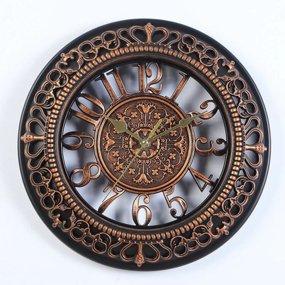 Classic Traditional Wooden Wall Clock