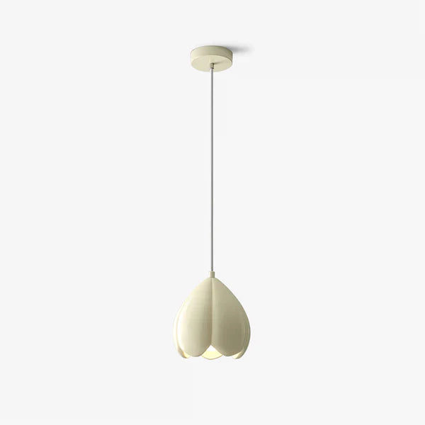 Soft Glow Cream Pendant Light