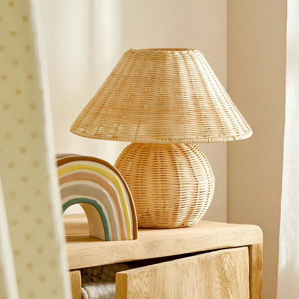 Stylish Woven Desk Lamp - Befez