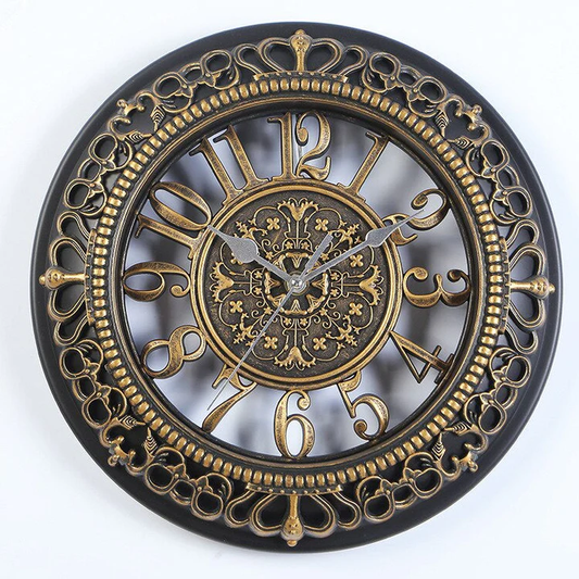 Classic Traditional Wooden Wall Clock - Befez