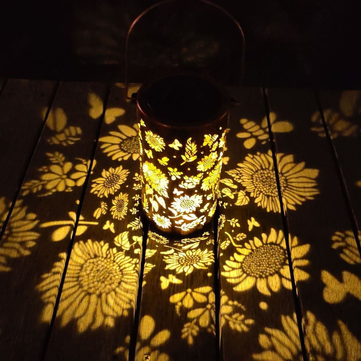 Colorful Outdoor Solar Lantern