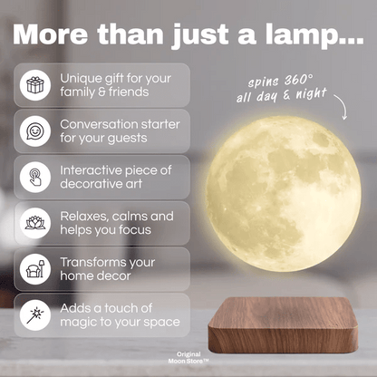 Soothing MoonGlow Table Lamp