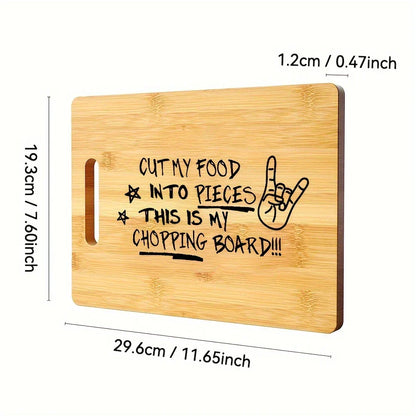 Funny Bamboo Kitchen Board