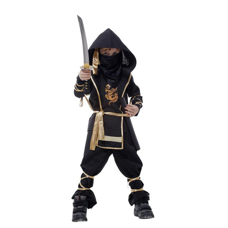 Cool Ninja Boy Costume Outfit - Befez