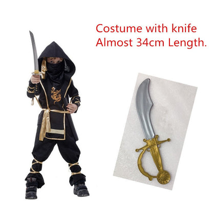Cool Ninja Boy Costume Outfit