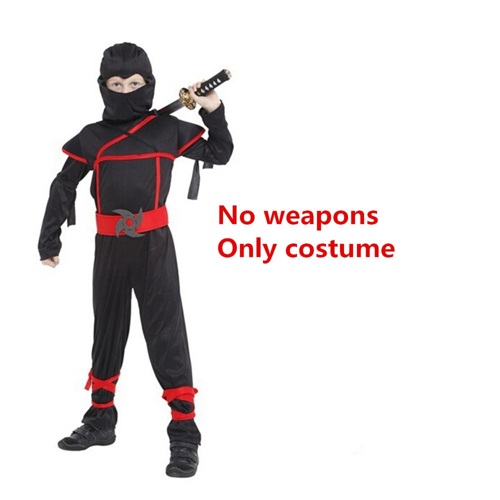 Cool Ninja Boy Costume Outfit