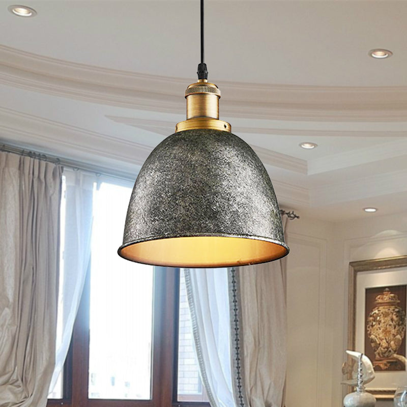 Rustic Metal Pendant Lamp