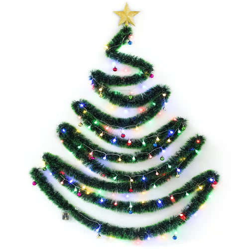 Compact Wall Mounted Christmas Tree