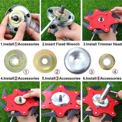 Befez Pro 6 Blade Adjustable Trimmer Head