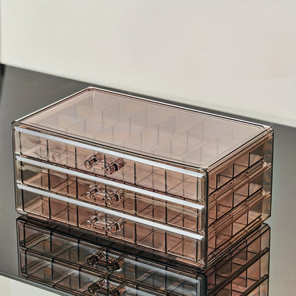 Premium Jewelry Storage Box with 72 Slots