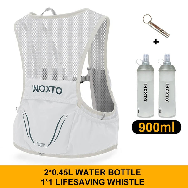 Befez | UltraRun Hydration Vest – Breathable Running Pack with Water Bottles