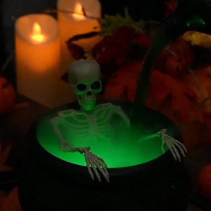 Spooky Glass Haunted Lantern Decoration