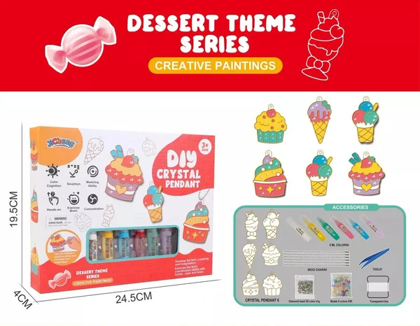Befez | SparkleCharm | Kids Crystal Necklace Making Kit