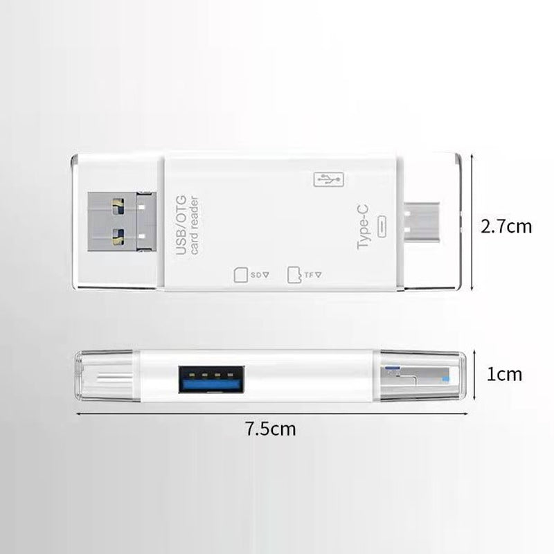 Multi-Function 6-in-1 Memory Card Reader