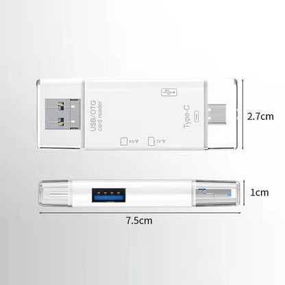 Multi-Function 6-in-1 Memory Card Reader