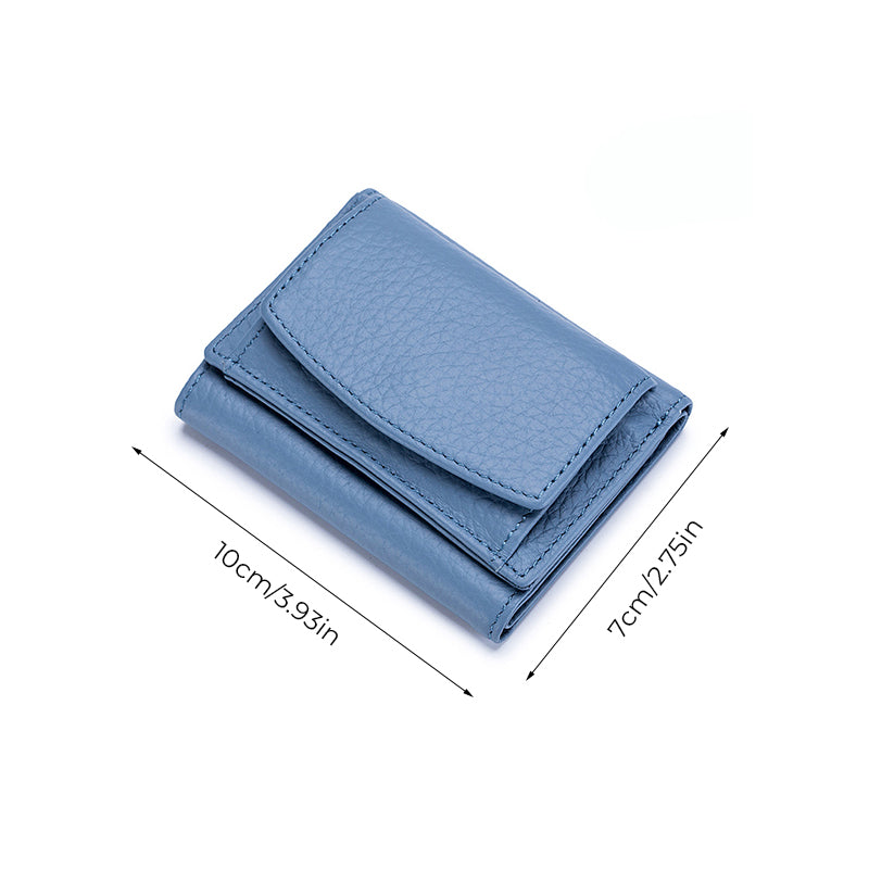 Compact Ladies Mini Fold Wallet